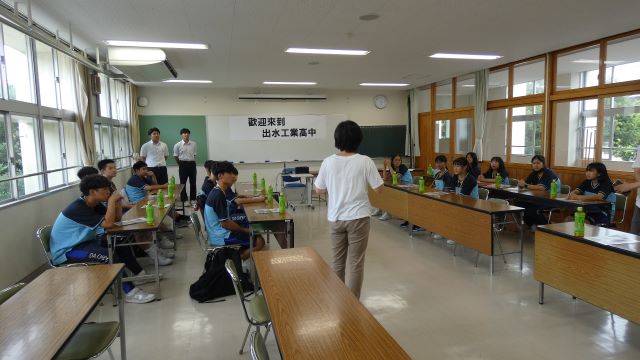 台湾の中学生ものづくり体験２