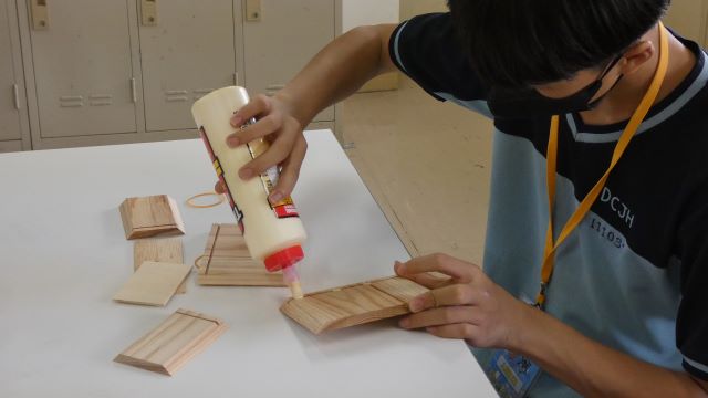 台湾の中学生ものづくり体験10
