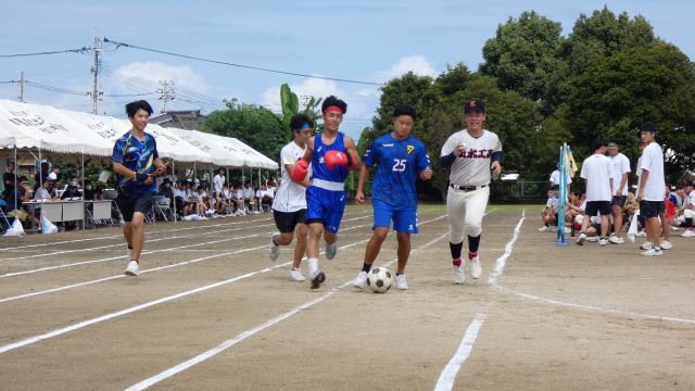 部活動対抗リレー１