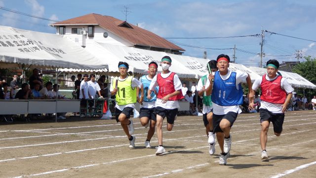 学年対抗リレー１